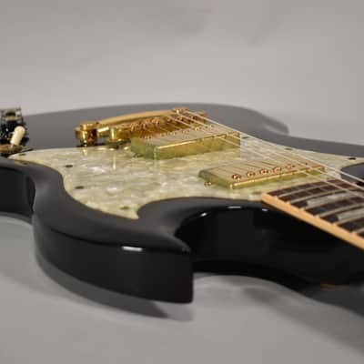 2000 Gibson SG Standard RARE Limited Edition Black And Gold Electric Guitar w/ OHSC image 7