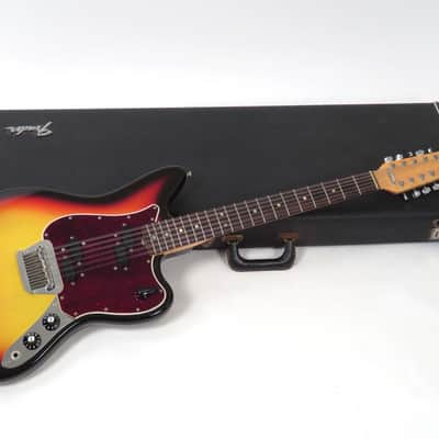 1966 Fender Electric XII - Sunburst - 12 String Guitar with Original Case image 4