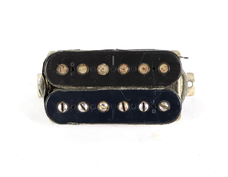 Vintage Gibson T-Top Patent Sticker Humbucker Electric Guitar Pickup 7.30k image 1