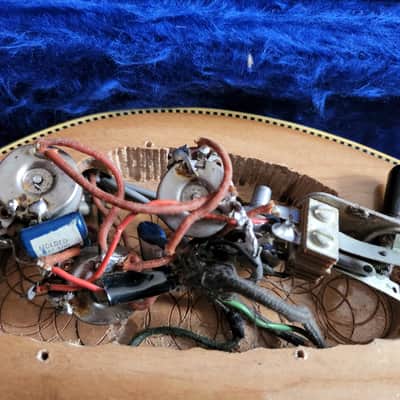 Rare 1969 LEFTY Rickenbacker 4001 Bass Original Mapleglo w/ Checkerboard Binding Restoration Project image 15