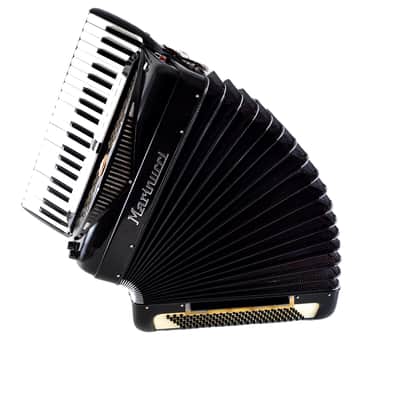 Immagine Rare, Top Italian Made Accordion Marinucci Super Mod 975 - 120 bass, 20 switches + Case & New Straps - Certificate -Video - 13