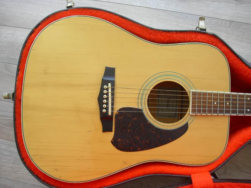 Ibanez M-340 Dreadnaught 1982 Maple / Natural image 1