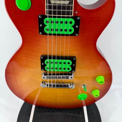 Gibson Les Paul Studio Double Trouble 2026 - Present - Cherry Sunburst - Pro Luthier Mod! Bonus Flame Top! image 19