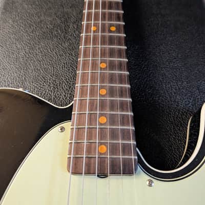 Fender Custom Shop ’63 Esquire Custom Deluxe Closet Classic Aged Relic W/OHSC Candy COA Build Sheet MINT image 14