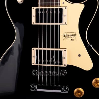 Heritage Standard H-150 Ebony Electric Guitar with Case image 4
