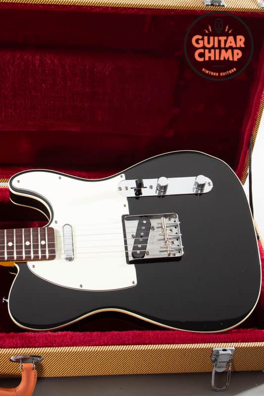 2010 Fender Japan MIJ TL62B '62 Reissue Telecaster Custom Black Tweed HSC image 1