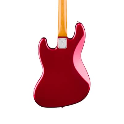 Fender Vintera III Early '70s Jazz Bass Rosewood - Candy Apple Red image 3