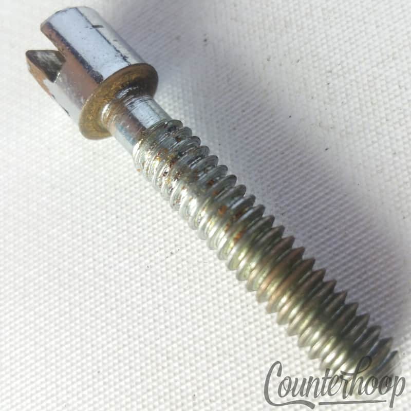 Sonor 1 3/8"Slotted Tension T-Rod Snare/Tom Drum Vintage 60s Teardrop Germany image 1