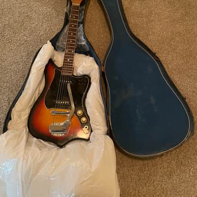 RARE Barcley/Barclay Japanese Fender Maverick/Custom Style Guitar
