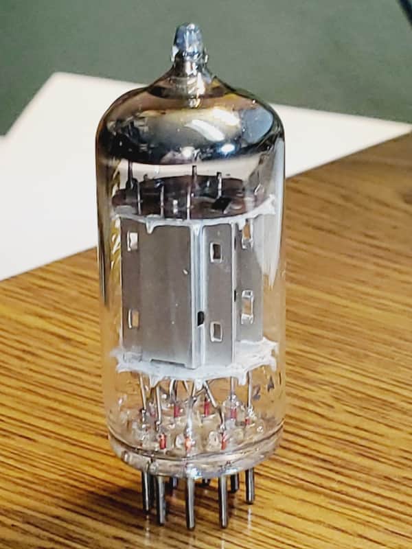 12AX7/ECC83 Ei/Telefunken Chrome Plate MaxiPreAmp2/TV-7 tested (1) tube lot image 1