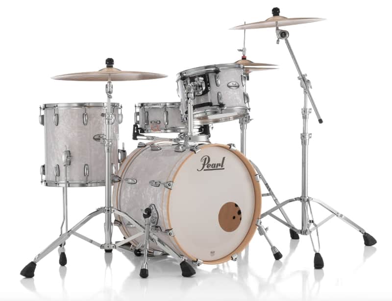 Pearl Professional Series 3 Piece Shell Pack - 20" Bass Drum WHITE MARINE PEARL image 1