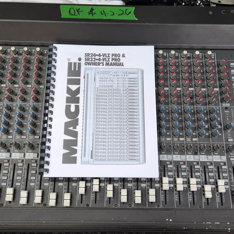 2009 Mackie SR24.4-VLZ Pro GRAY