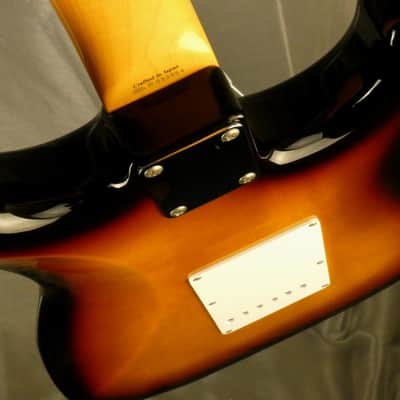 FENDER Stratocaster ST'62-Left Hand 2004 - 3TS Sunburst - Japan Import image 13