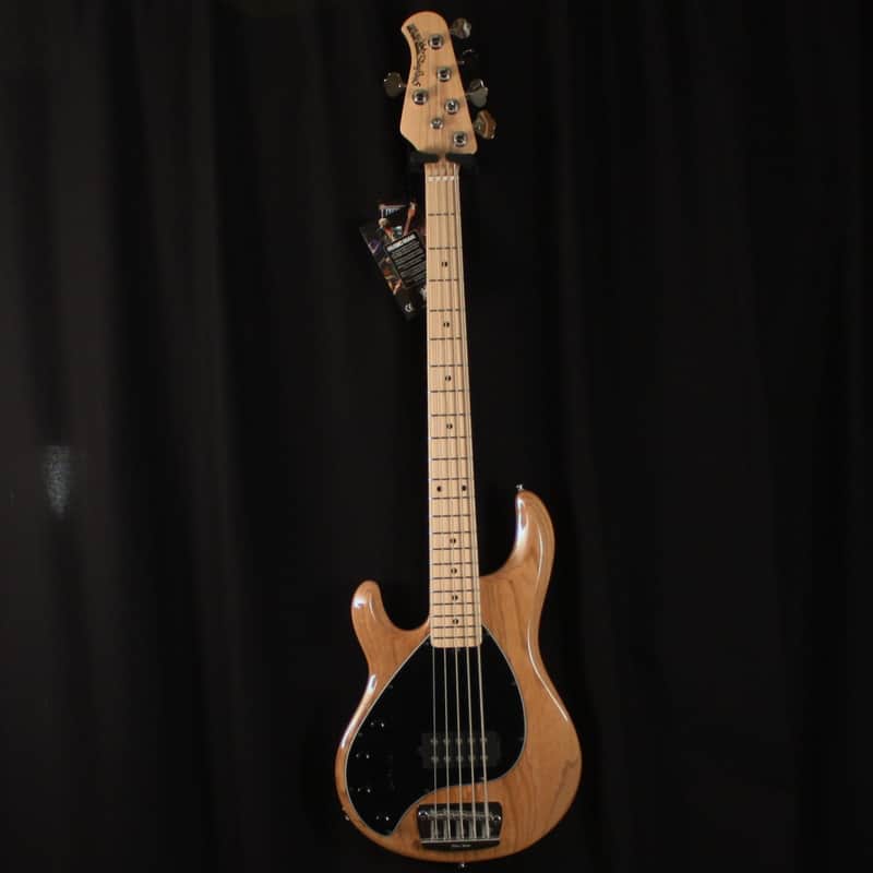 Musicman Left Handed Classic Stingray 5 Electric Bass - With Hard Shell Case image 1