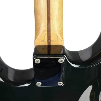 Fender Japan Standard Stratocaster 1993-1994 - Black - Vintage image 6
