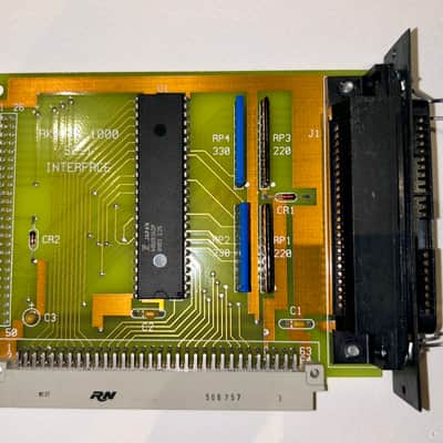 Original Akai S1000 SCSI board 1990s