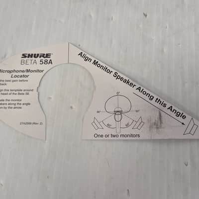 Shure BETA 58A Handheld Supercardioid Dynamic Microphone 1996 - Present - Black image 13