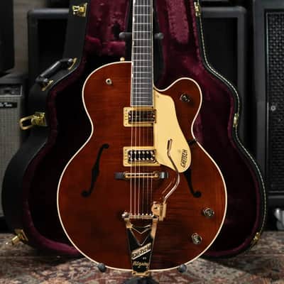 Gretsch G6122T-59 Vintage Select Edition '59 Chet Atkins Country Gentleman Hollow Body with Bigsby Electric Guitar - Walnut Stain Lacquer with Hardshell Case image 18