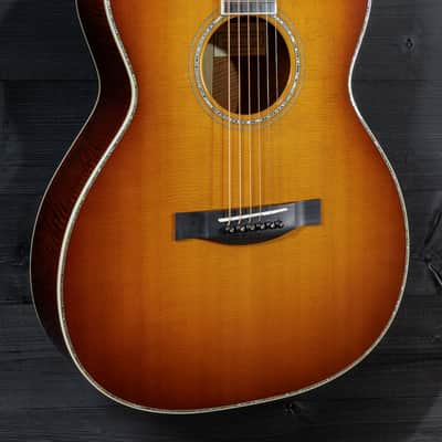 Santa Cruz Custom OM Fiddleback Mahogany / Old Growth Sitka Acoustic Guitar image 15