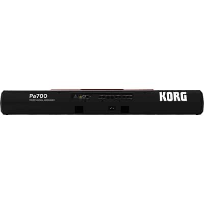 KORG Pa700 Professional Arranger 61-Key with Touchscreen and Speakers Regular Black image 3