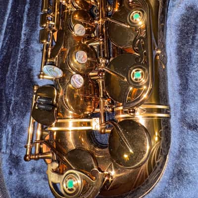 P. Mauriat PMXA-67R Series Professional Alto Saxophone Cognac Lacquer image 3