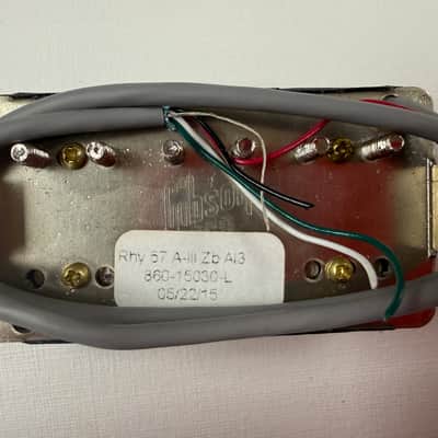 Gibson Rhythm '57 Bridge Humbucker Zebra - 2015 image 3