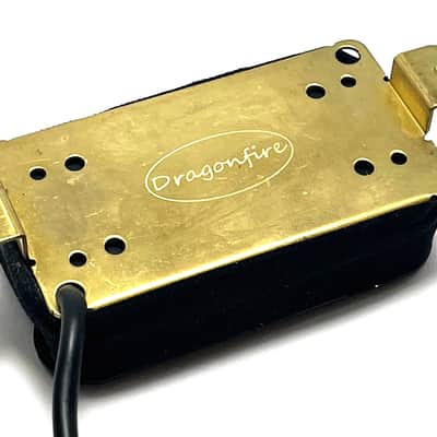 Quad Rails White Black Zebra Bridge Humbucker, 4 Black Blade Rails, Passive 23K Guitar Pickup ~ Style B image 3