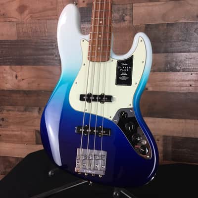*USED* Fender Player Plus Active Jazz Bass Belair Blue, Gig Bag, 326 image 3