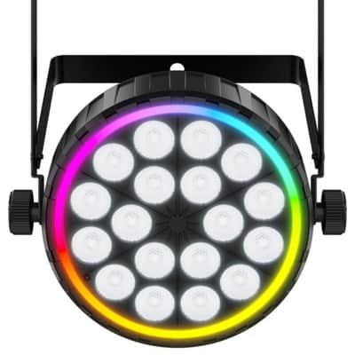 (4) Chauvet DJ FXPAR 6 RGBW LED DMX Wash Par Effect Up-Lights+Fog Machine image 2