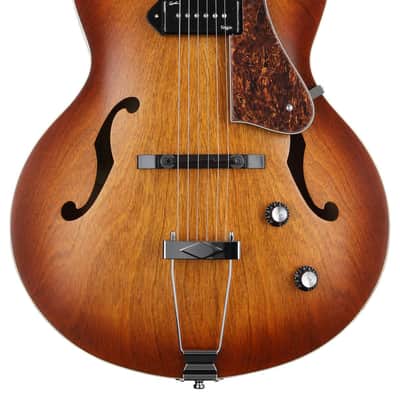 Godin 5th Avenue Kingpin Hollowbody Electric Guitar - Cognac Burst image 1