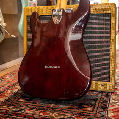 Vintage Fender Stratocaster 1979 - Burgundy image 4