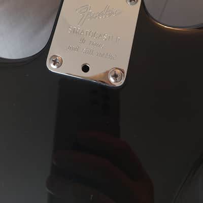 Fender 40th Anniversary American Standard Stratocaster with Rosewood Fretboard 1994 - Black image 8