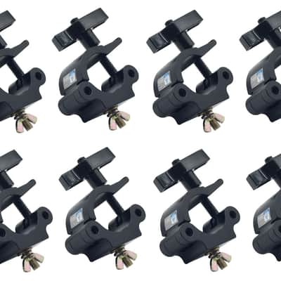 8 Prox Truss Lighting Clamps TUV M10 Bolt fit 0.12–2.0 in (3–52 mm) tubing image 1