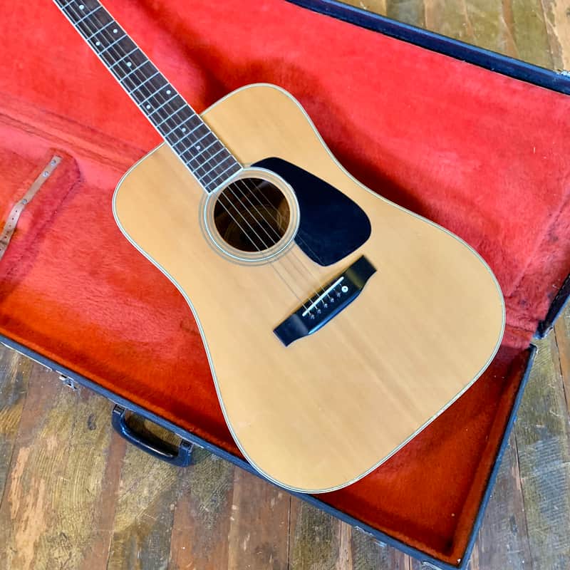 Morris WS-30E acoustic guitar c 1970's Rosewood original vintage