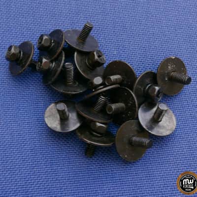 Pearl CL-250B Lugs Bass Drum Black Masterworks Masters Pack Of 8 Rare image 8
