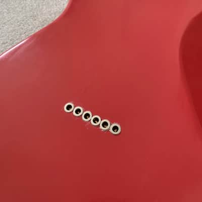 Warmoth Loaded Stratocaster Body Fiesta Red image 8