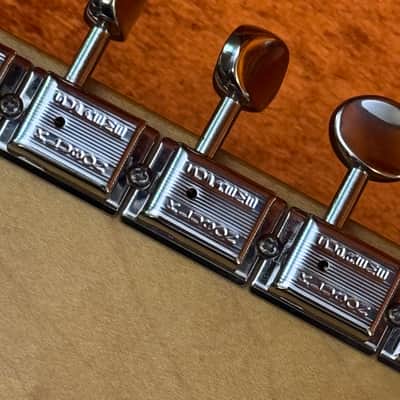 Fender Custom 70s Jazzmaster Black Ebony MAJOR American UPGRADES G&G CME Classic USA Gold Foil image 12