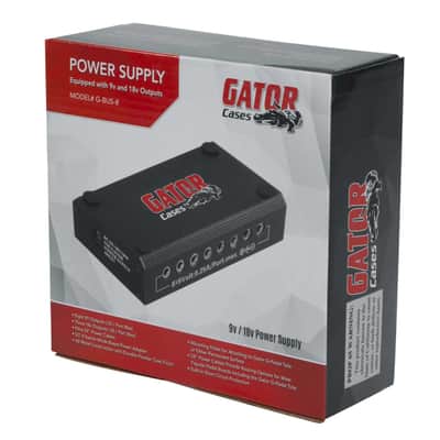 Gator Cases G-BUS-8-US Pedal Board Power Supply for Guitar Effects Pedals image 2