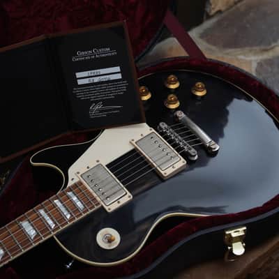 Gibson Limited Edition Les Paul '58 Reissue VOS Historic 2016 Black image 14