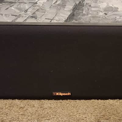Klipsch Klipsch KV-2 Center Channel Speaker Black Satin 1993 - Black Satin wood image 1