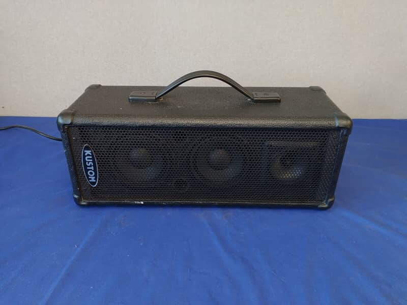 Kustom PA50 Personal PA System Amplifier 50Watt 3-Channel Mixer Subwoofer Output image 1