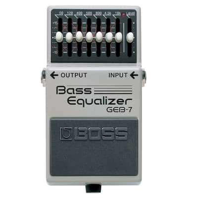 New Boss GEB-7 Bass Equalizer 7-band EQ Guitar Effects Pedal image 2