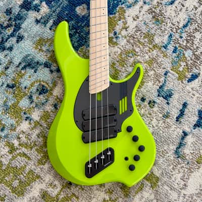 Dingwall NG3 Nolly Getgood 4-String Electric Bass Guitar, Gloss Ferrari Green image 3