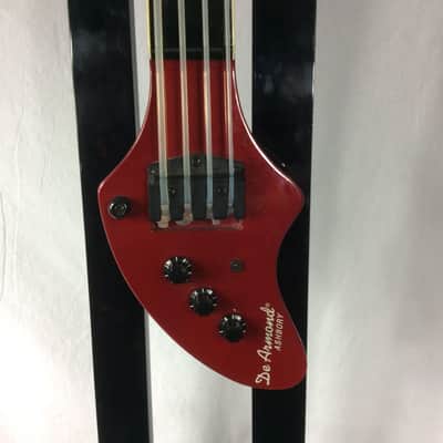 DeArmond ASHBORY BASS Bass Guitar Red image 1