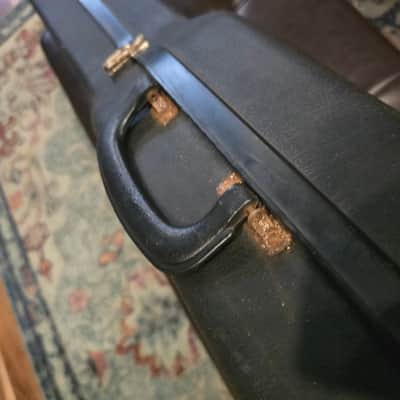 Vintage 1960s Kay Molded Hardshell Guitar Case - Grey/Black image 9