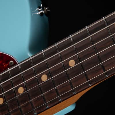 2024 - Suhr Eddie's Guitars Exclusive Roasted Classic T Antique - Daphne Blue #78332 image 9