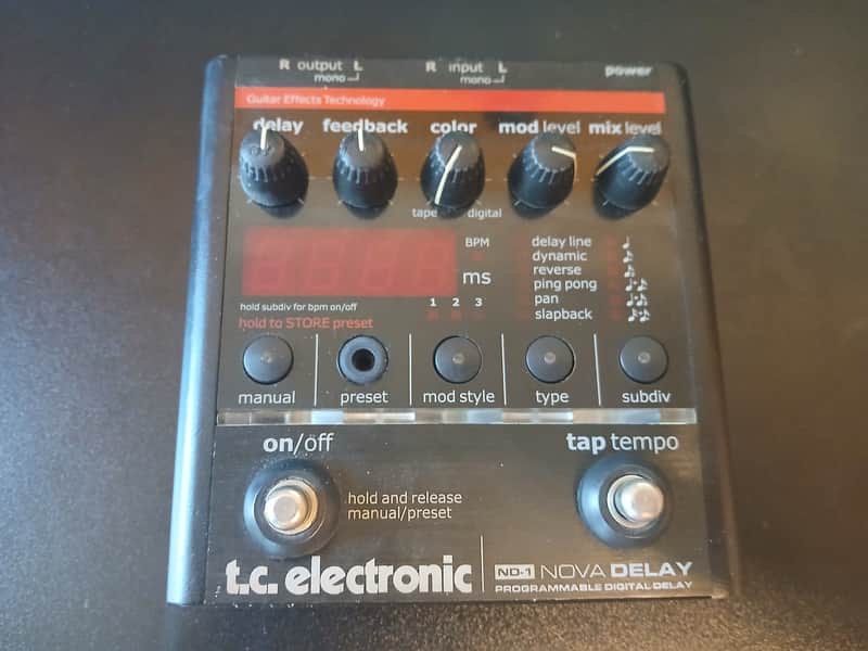 TC Electronic ND-1 Nova Delay