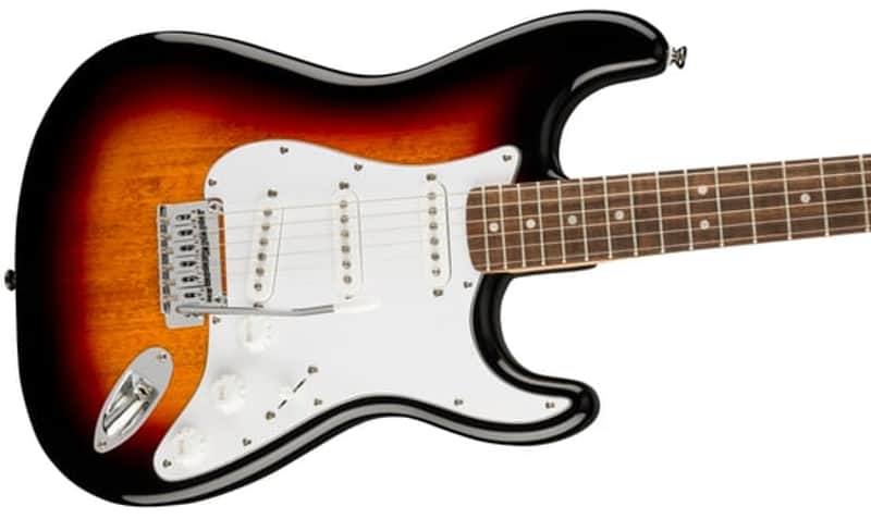 Squier Affinity Series Stratocaster Electric Guitar - 3-Color Sunburst with Laurel Fingerboard image 1