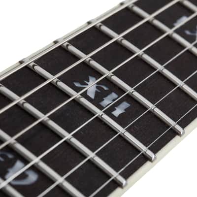 Schecter C-1 FR S SLS Evil Twin Satin Black SBK Electric Guitar  Sustainiac - Brand New image 11