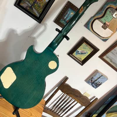 Epiphone Les Paul Standard '60s quilt top repaired image 5